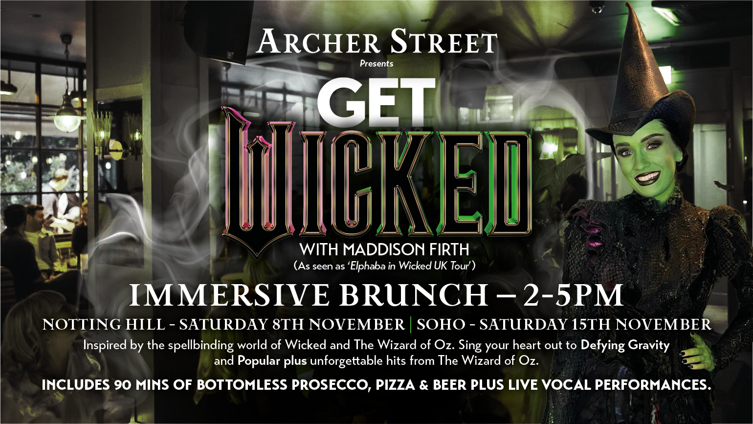 Get Wicked Immersive Brunch